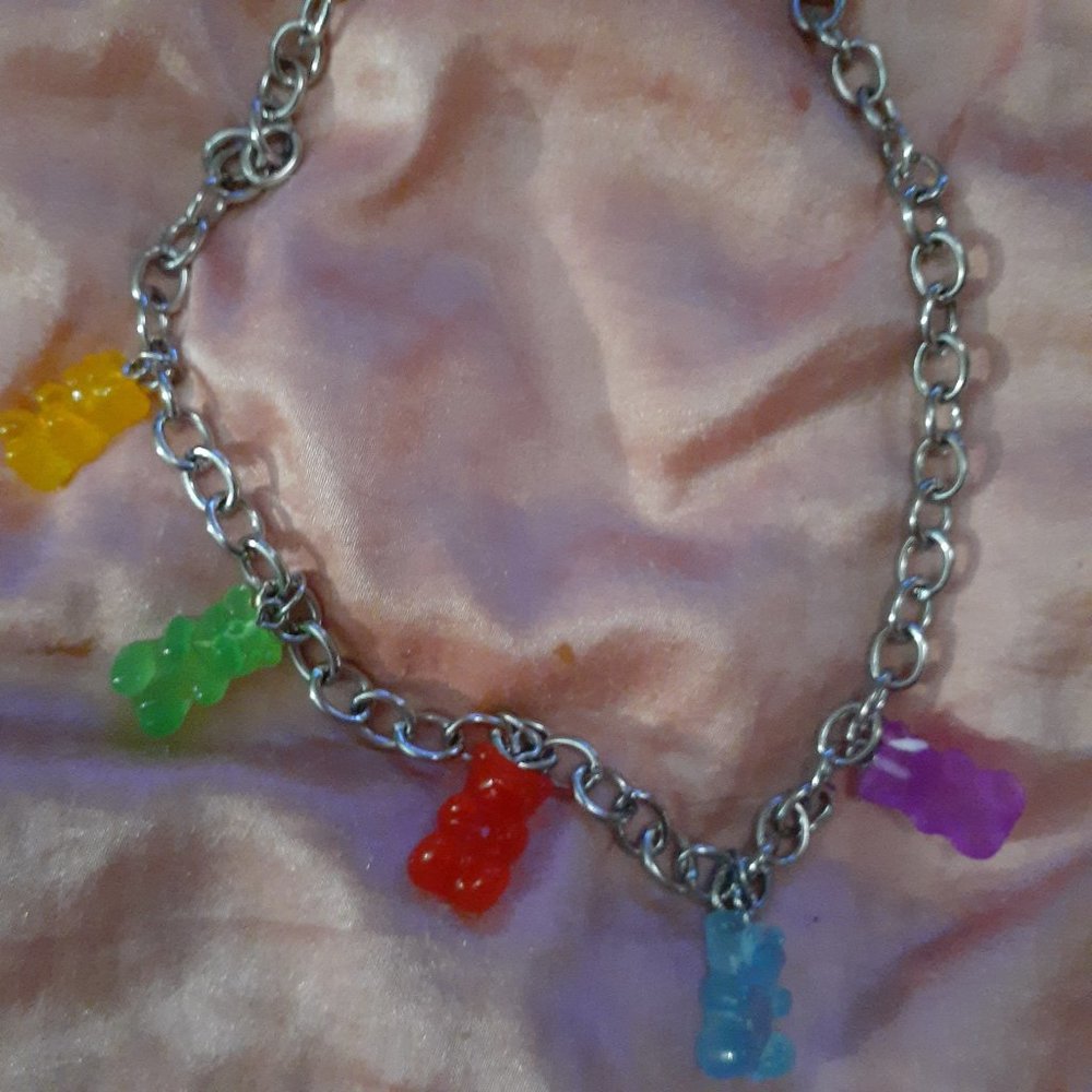 SALE!!! Brand New Jelly Bear Necklace
